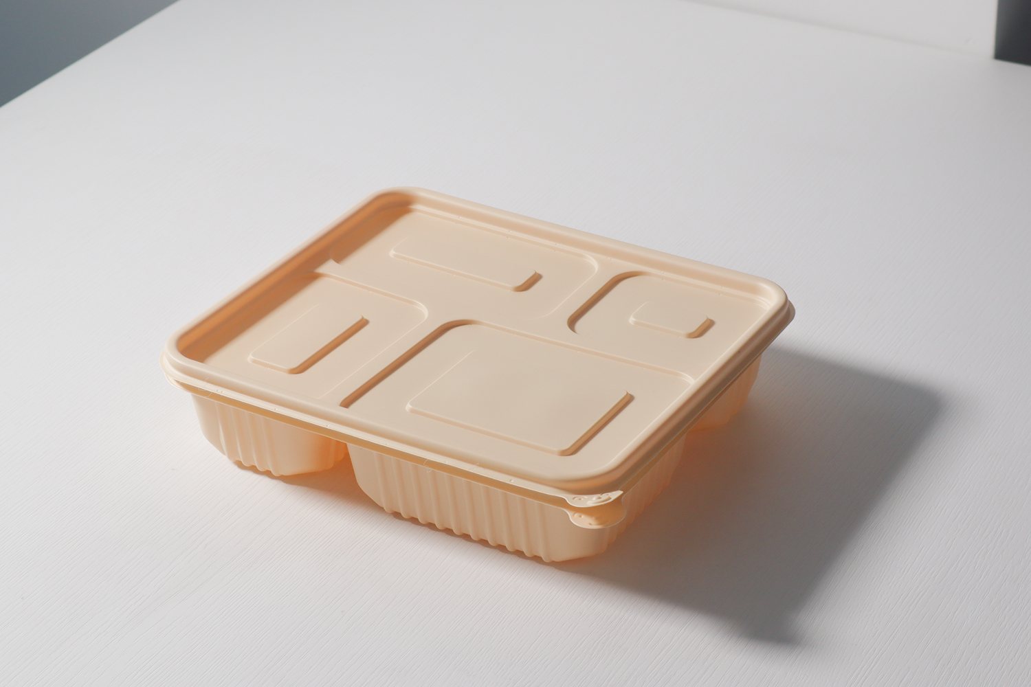 4仕切り弁当容器(DRH-4G-B)